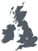UK Map With Location